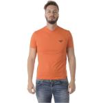 Armani Jeans - Tops > T-Shirts - Orange -