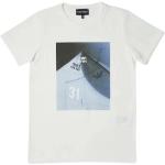 T-shirts Armani blancs de créateur Taille 8 ans pour fille de la boutique en ligne Miinto.fr avec livraison gratuite 
