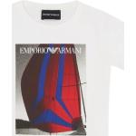 T-shirts Armani blancs de créateur Taille 9 ans pour fille de la boutique en ligne Miinto.fr 