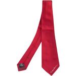 Cravates en soie rouges seconde main Tailles uniques pour homme 