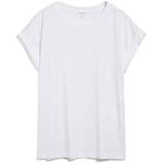 ARMEDANGELS IDAA T-shirt ample pour femme en coton bio, Blanc., L