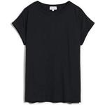 ARMEDANGELS IDAA T-shirt ample pour femme en coton bio, Noir , L