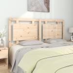 Têtes de lit design marron en bois massif modernes en promo 
