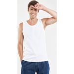 T-shirts basiques Armor-Lux blancs en coton bio Taille L pour homme 