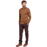 Pulls en laine Armor-Lux marron à col rond Taille M look fashion pour homme en promo 