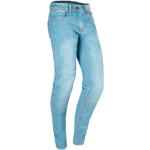 Pantalons taille haute bleues claires Taille 3 XL look urbain pour femme 