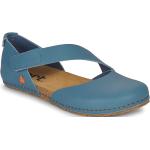 Chaussures casual Art bleues en cuir Pointure 41 avec un talon jusqu'à 3cm look casual pour femme en promo 