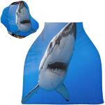 Accessoires Poussette bleus à motif requins 