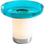 Lampes de table Artemide turquoise en verre 