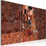 Tableaux artgeist orange Gustav Klimt 