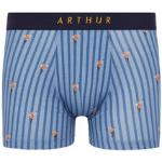 Boxers Arthur bleus bio Taille S pour femme 