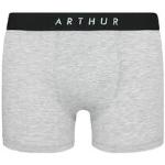 Boxers Arthur gris en lyocell bio éco-responsable Taille S pour femme 