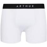 Boxers Arthur blancs en lyocell bio éco-responsable Taille S pour femme 