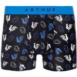 Boxers Arthur bleus en lyocell bio éco-responsable Taille S pour femme 
