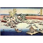 ArtPlaza Hokusai Katsushika  - Winter Landscape of