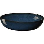 Assiettes en céramique Asa bleu nuit en céramique diamètre 21 cm 
