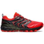 Chaussures de running Asics Gel Trabuco rouges légères look fashion pour homme 