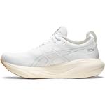 Chaussures de running Asics Nimbus blanches Pointure 44 look fashion pour homme 