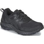 Chaussures de running Asics GEL-Venture noires Pointure 40 avec un talon jusqu'à 3cm pour femme en promo 