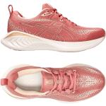 Chaussures de running Asics Cumulus roses en fil filet légères Pointure 39,5 pour femme en promo 