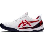 Chaussures de tennis  Asics Resolution rouges Pointure 44,5 look fashion pour homme 