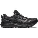 Chaussures de running Asics Sonoma noires en caoutchouc en gore tex pour femme en promo 