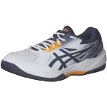 Chaussures de salle Asics Gel Task blanches Pointure 44 look fashion pour homme 