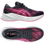 Chaussures de running Asics Novablast bleues en fil filet légères Pointure 39,5 pour femme en promo 