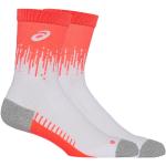 Asics - Performance Run Sock Crew - Chaussettes de running - US IV | EU 46.5-48 - sunrise red / brilliant white