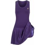 Robes de tennis Asics Racket violettes respirantes sans manches à col rond Taille L pour femme 