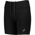 Shorts de running Asics Road noirs en polyester respirants Taille XS pour femme en promo 