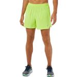 Shorts de running Asics Road verts en polyester Taille S look fashion pour homme 
