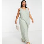 Salopettes Asos Design vertes Taille XL plus size classiques pour femme en promo 