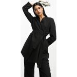 Blazers croisés Asos Design noirs en viscose Taille XS look casual pour femme en promo 