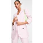 Blazers croisés Asos Design roses Taille S pour femme en promo 