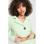 Blazers courts Asos Design vert lime en jersey délavés Taille S look casual pour femme en promo 