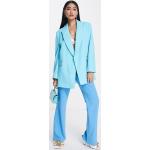 Blazers Asos Design bleus look casual pour femme en promo 