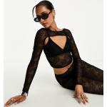 Soutiens-gorge en dentelle Asos Design noirs en dentelle Taille XXS pour femme 