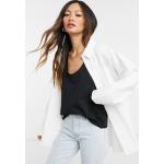 Chemises Asos Design blanches Taille L look casual pour femme en promo 