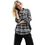 Chemises oxford Asos Design multicolores à carreaux à manches longues Taille S classiques pour femme en promo 