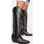 Chaussures Asos Design noires Pointure 35 western pour femme 