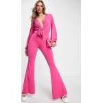 Combi pantalons Asos Design roses Taille S pour femme en promo 
