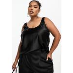 Caracos Asos Design noirs en satin Taille XXL plus size classiques pour femme 