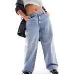 Jeans droits Asos Design bleus Taille XXS plus size pour femme 