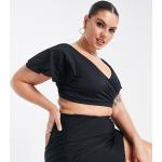 Hauts de bikini Asos Design noirs Taille XL plus size pour femme en promo 