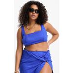 Pareos Asos Design bleus Taille XL plus size classiques pour femme en promo 