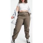 Pantalons carotte Asos Design verts Taille XL plus size pour femme en promo 