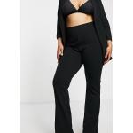Pantalons de costume Asos Design noirs Taille 3 XL plus size pour femme 