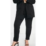 Pantalons de costume Asos Design noirs en jersey Taille 3 XL plus size pour femme 