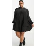 Robes trapèze Asos Design noires Taille XXL plus size classiques pour femme en promo 